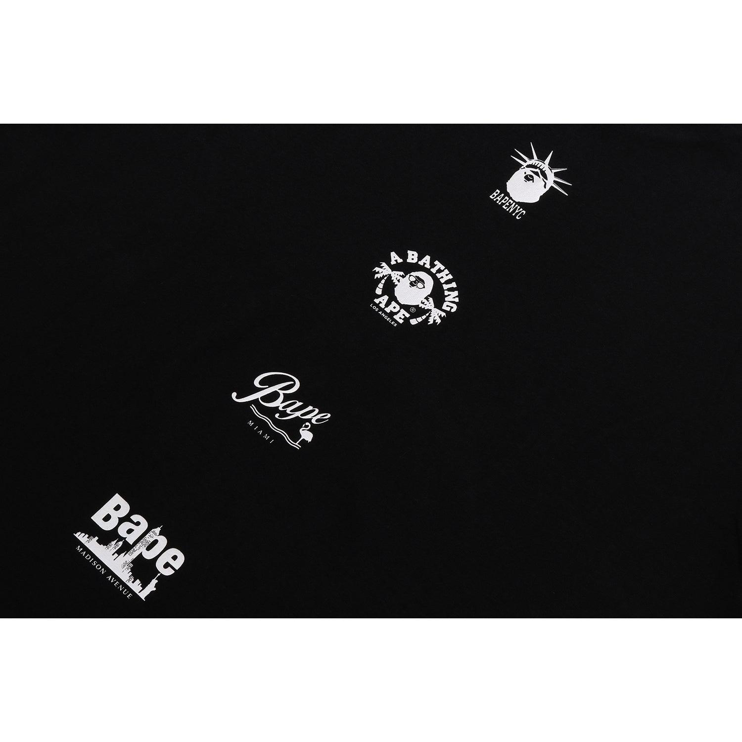 BAPE MENS US COLLEGE MULTI CAM STA T-SHIRT Male Product Image