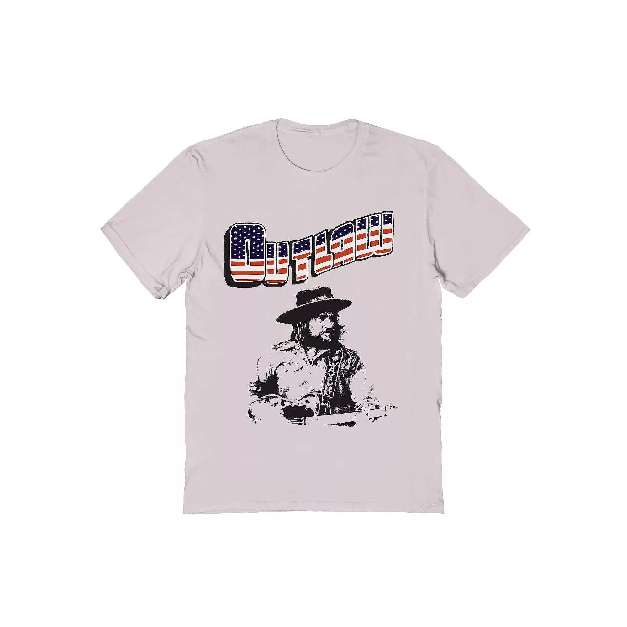Men's Waylon Jennings Outlaw Graphic Tee, Adult Unisex,  Product Image