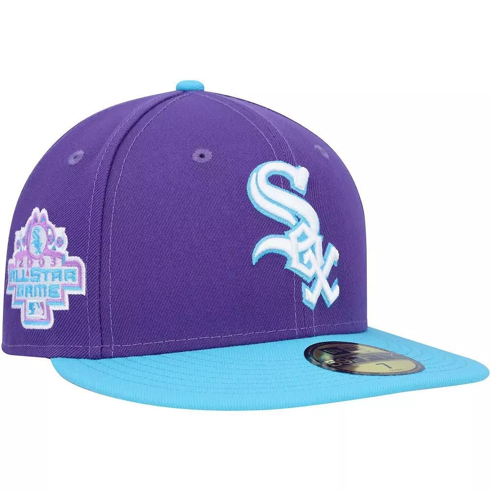 Men's New Era Purple Chicago White Sox Vice 59FIFTY Fitted Hat,  Product Image