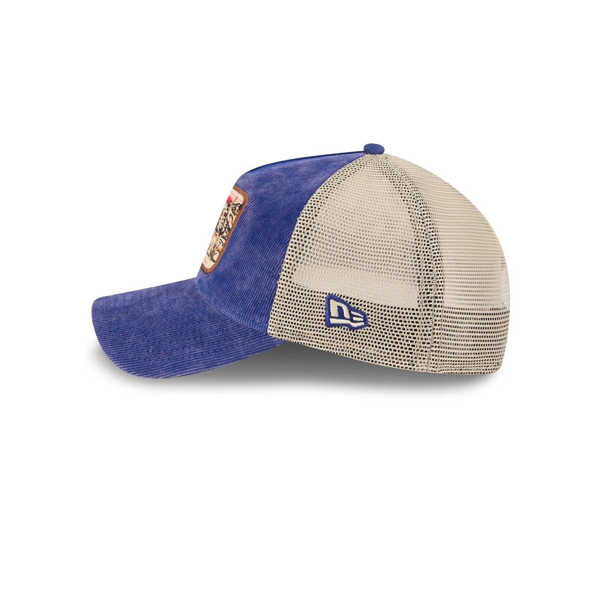 Texas Rangers Vintage Landscape 9TWENTY A-Frame Trucker Hat Male Product Image