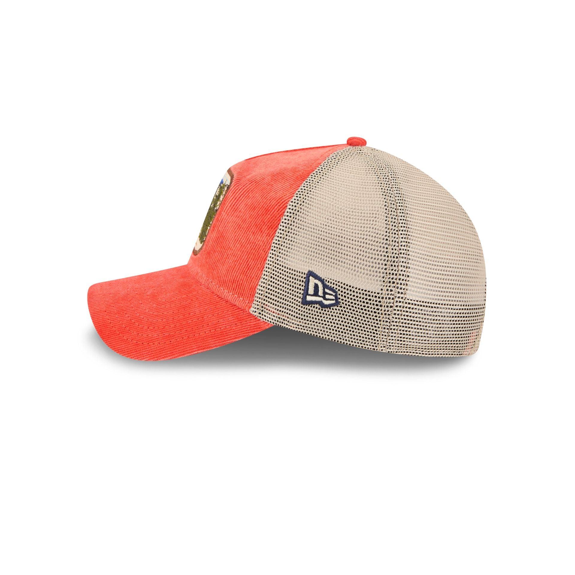 Chicago Bears Vintage Landscape 9TWENTY A-Frame Trucker Hat Male Product Image