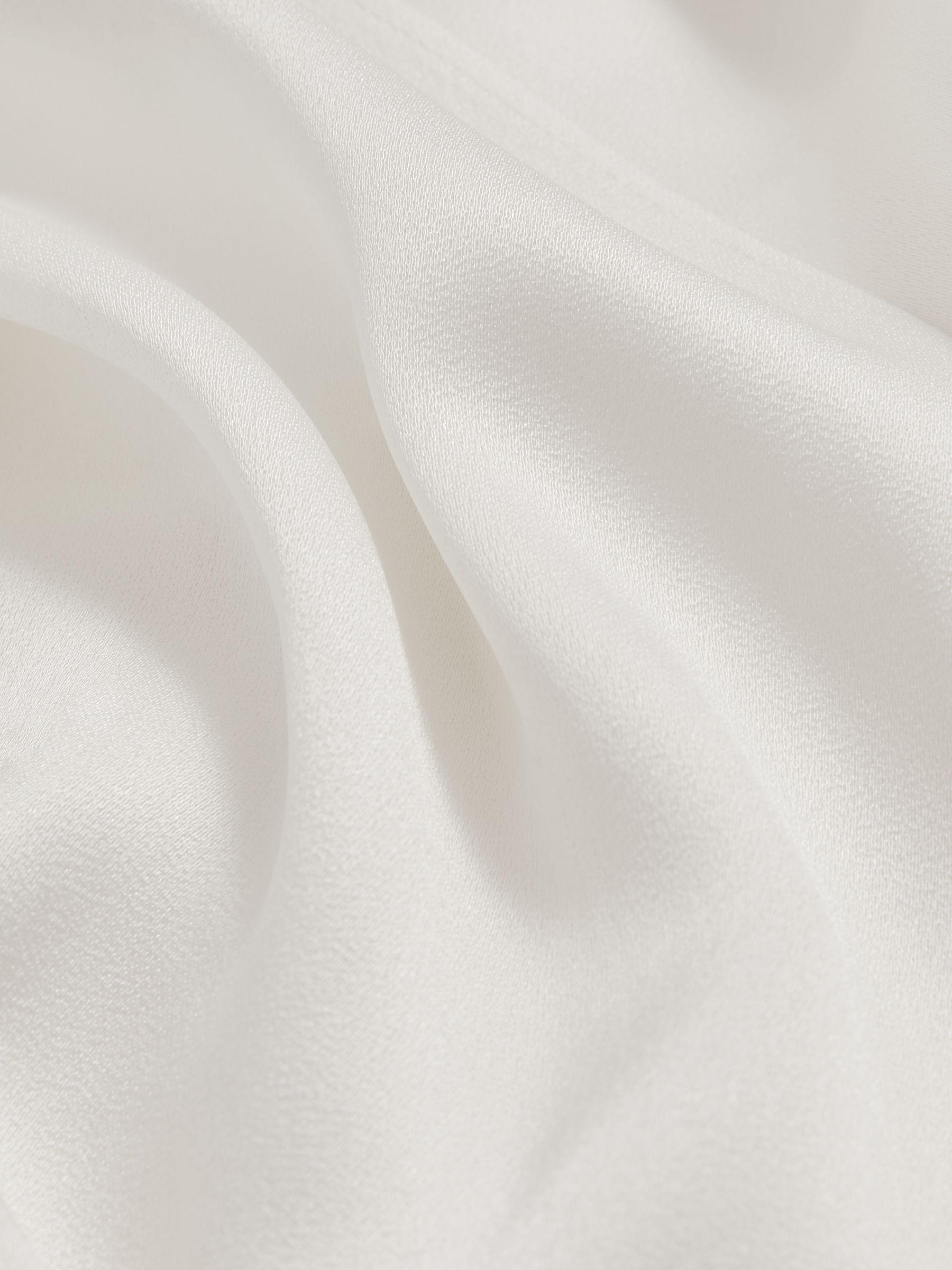 Atelier Duchess Satin Maxi Dress in White Product Image