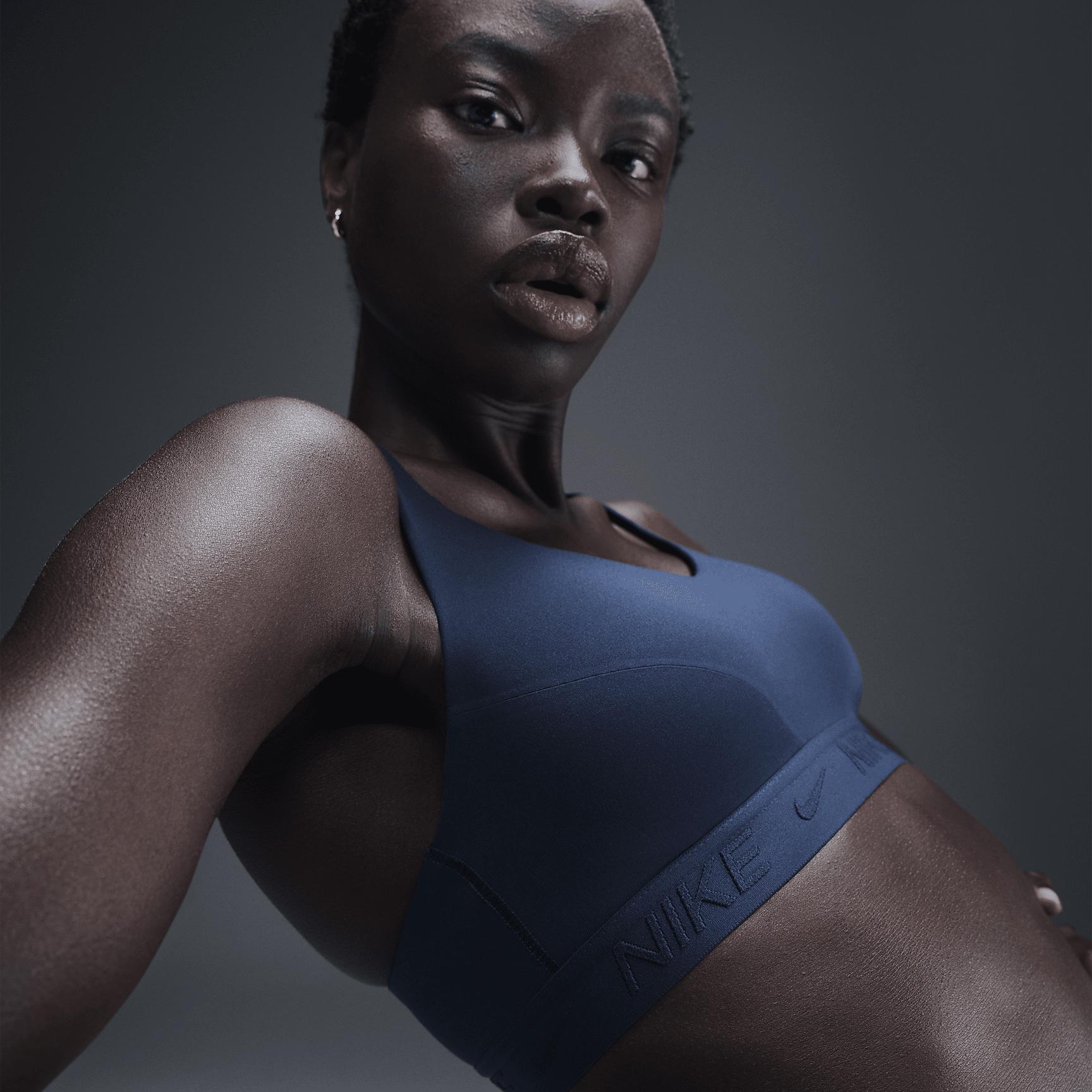 Nike Womens Nike Indy High DF Sports Bra - Womens Armory Navy/Armory Navy Product Image