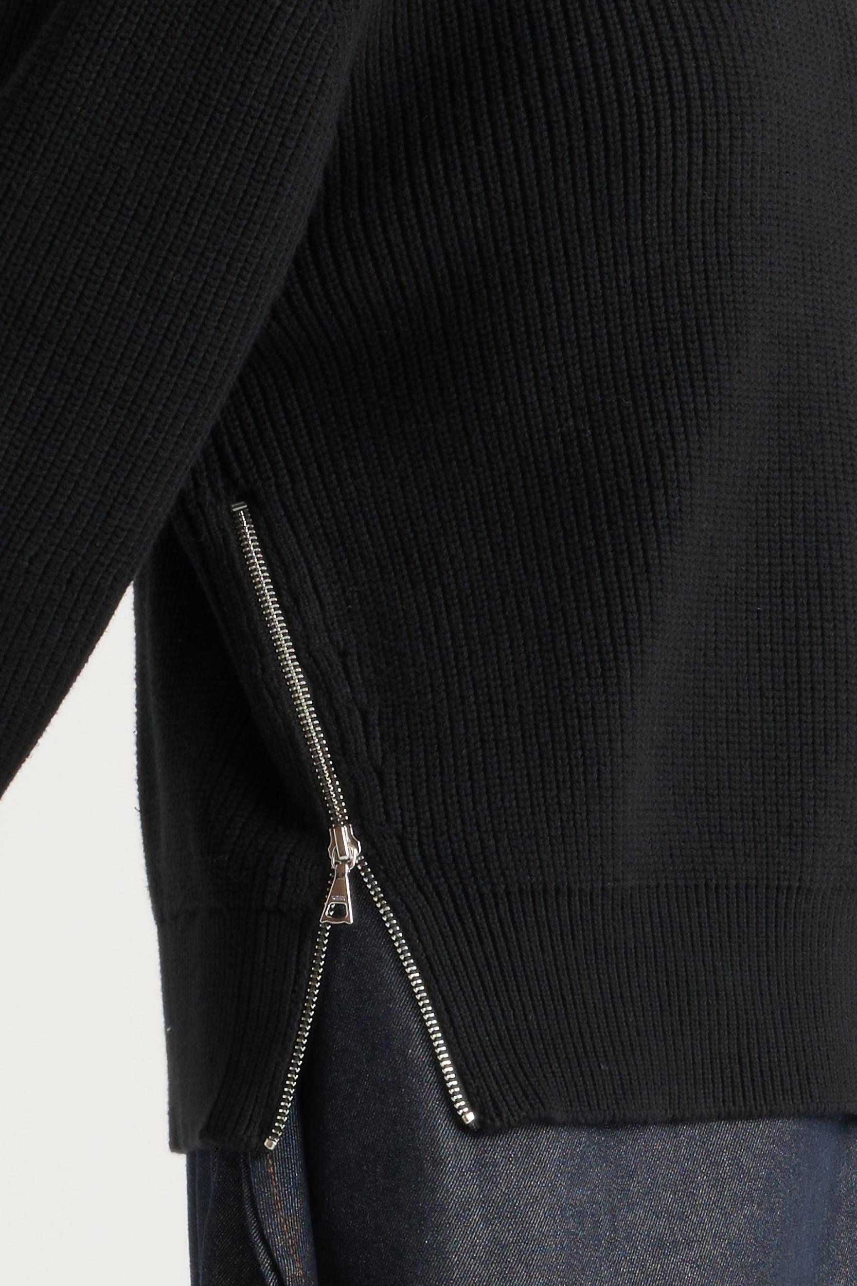 Tate Organic Cotton Side-Zip Sweater Product Image