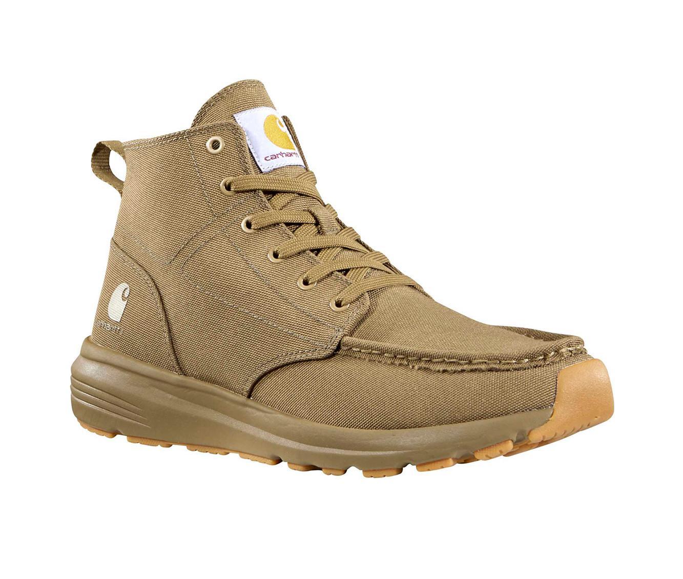 Men's Carhartt Haslett Moc Toe Canvas Chukka Work Boots Product Image