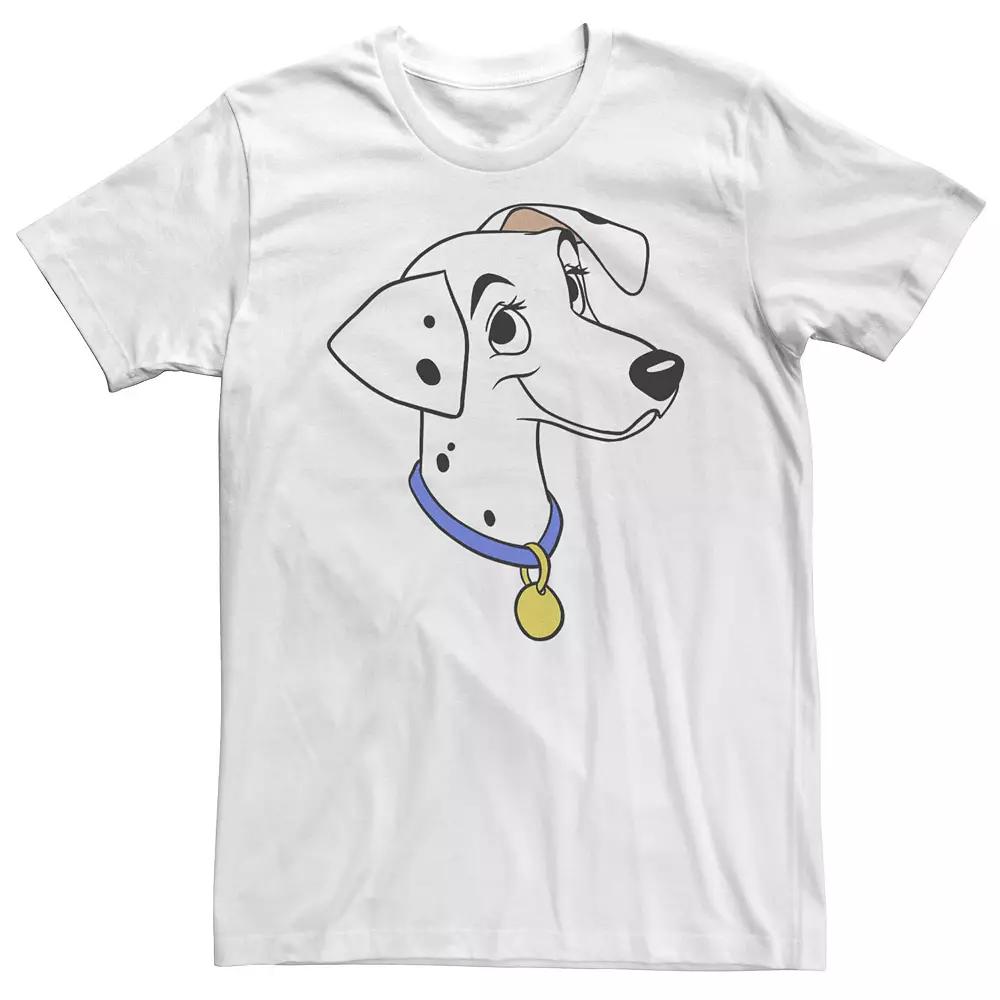 Big & Tall Disney 101 Dalmatians Perdita Big Face Tee, Men's,  Product Image