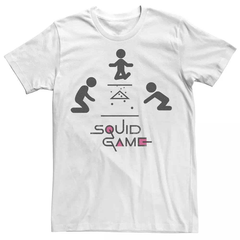 Men's Squid Game Stick Figure Marble Game Logo Tee, Boy's,  Product Image