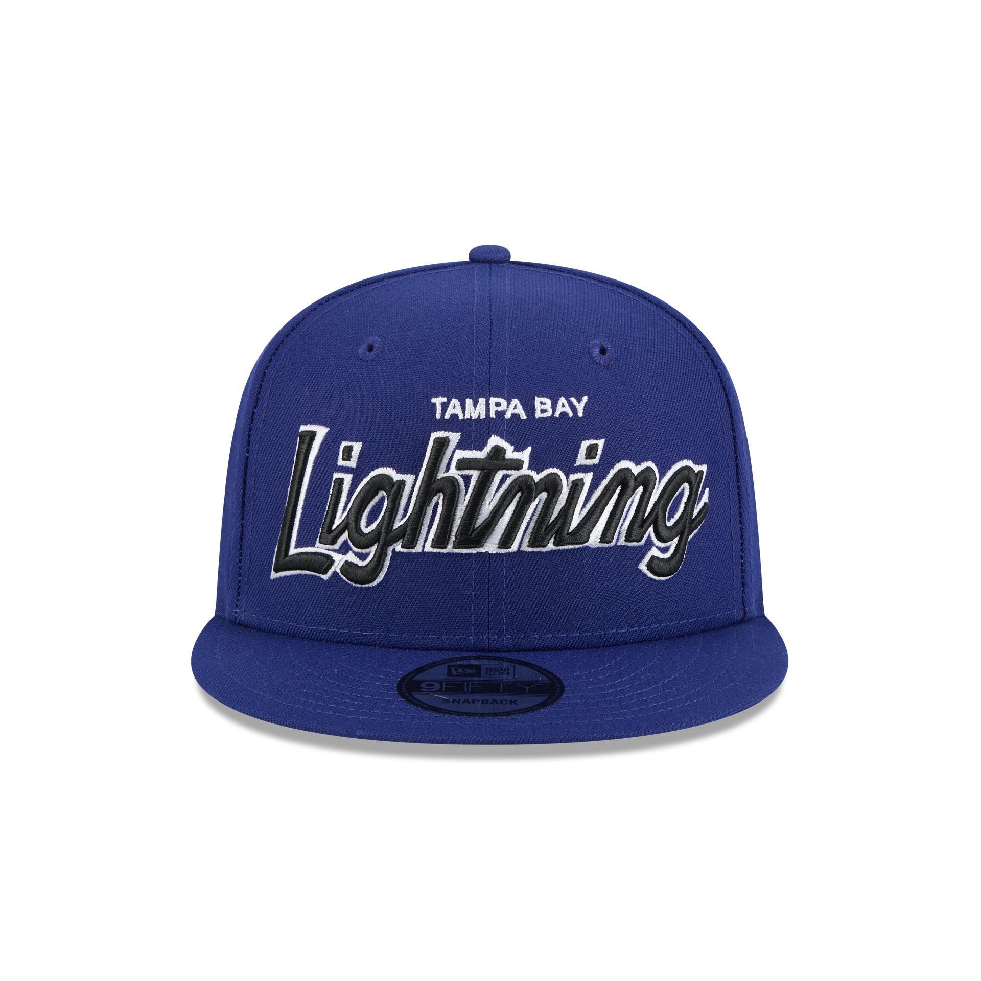 Tampa Bay Lightning Script 9FIFTY Snapback Hat Male Product Image