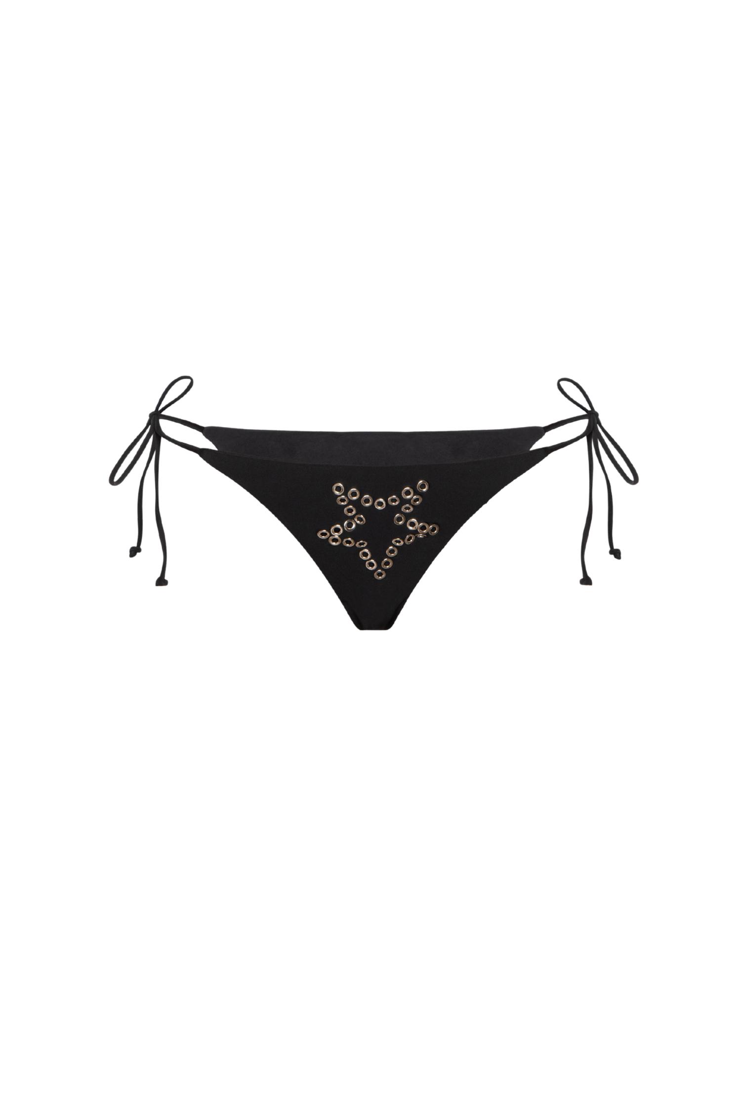 KAUAI BIKINI BOTTOM - BLACK Product Image