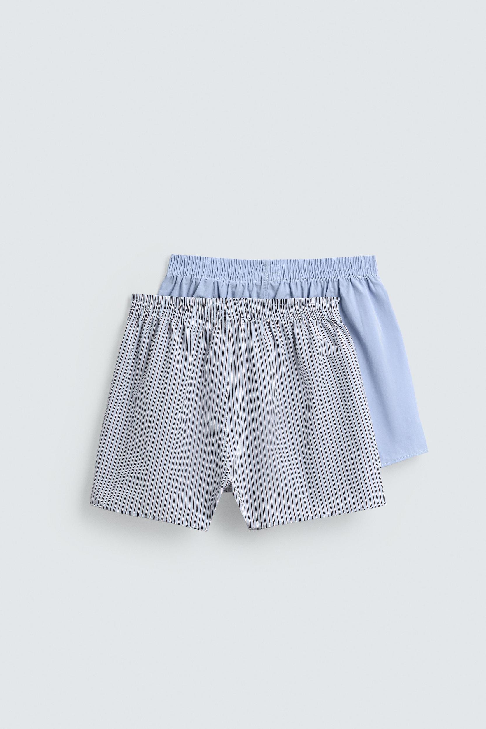 COMBINATION POPLIN BOXERS 2-PACK Product Image