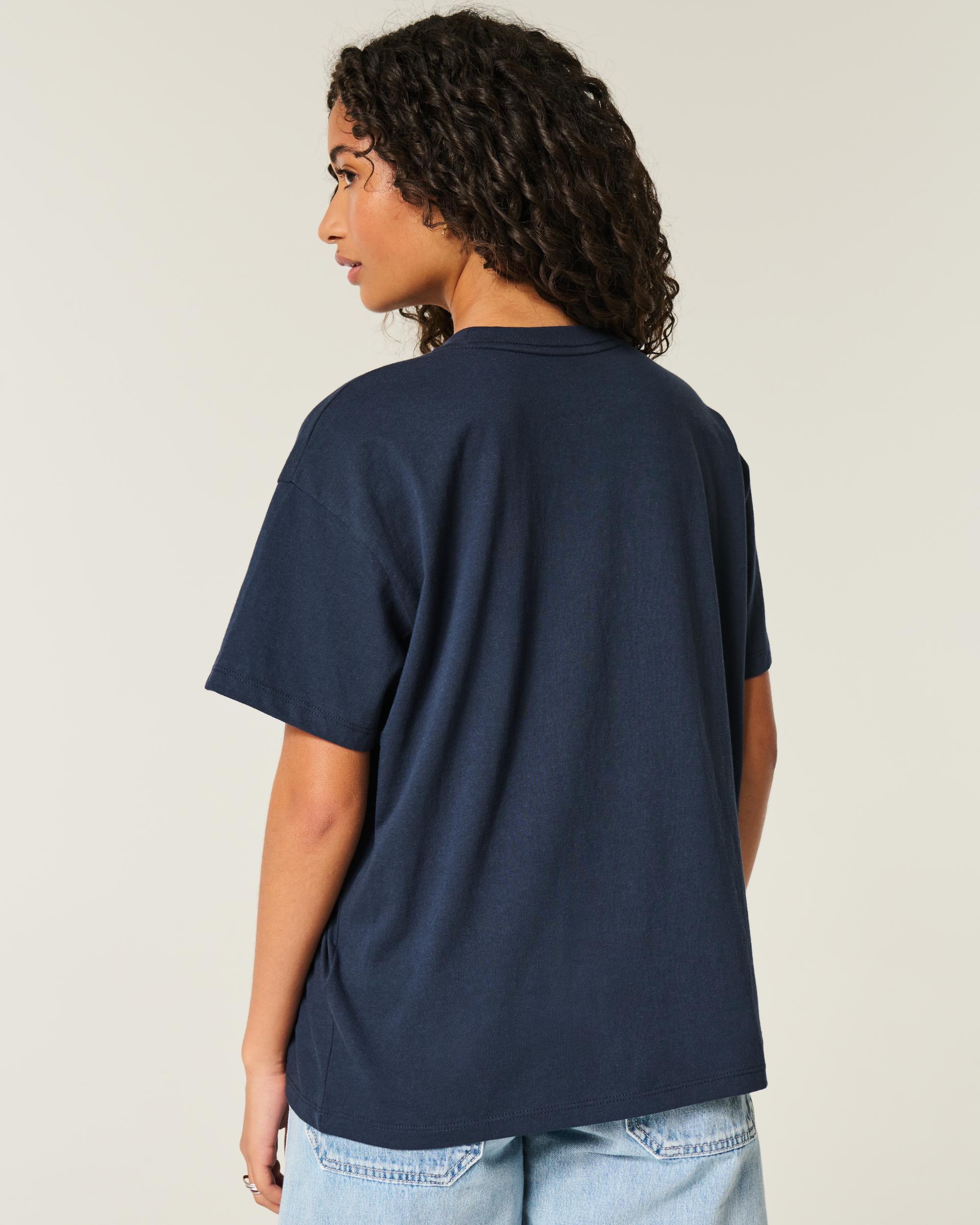 Oversized Costa Rica Graphic Tee Product Image