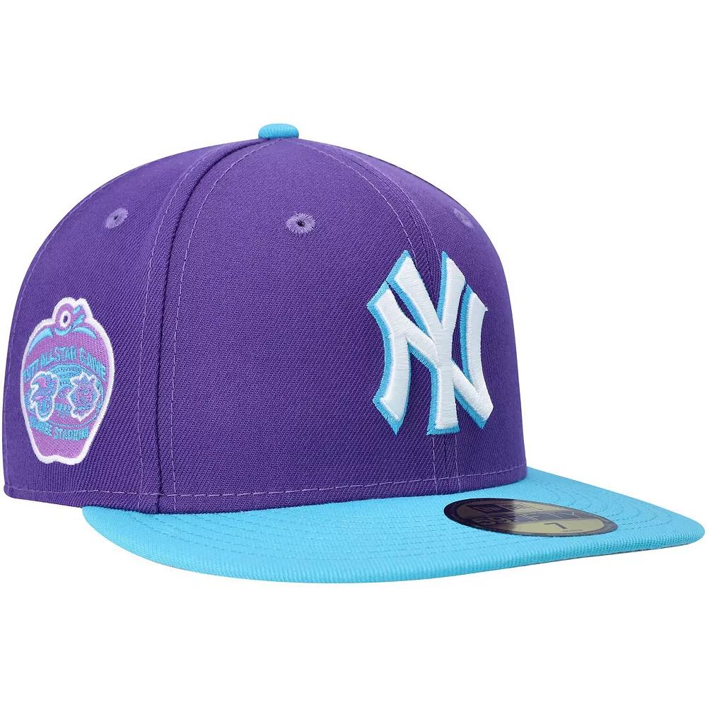 Men's New Era Purple New York Yankees Vice 59FIFTY Fitted Hat,  Product Image
