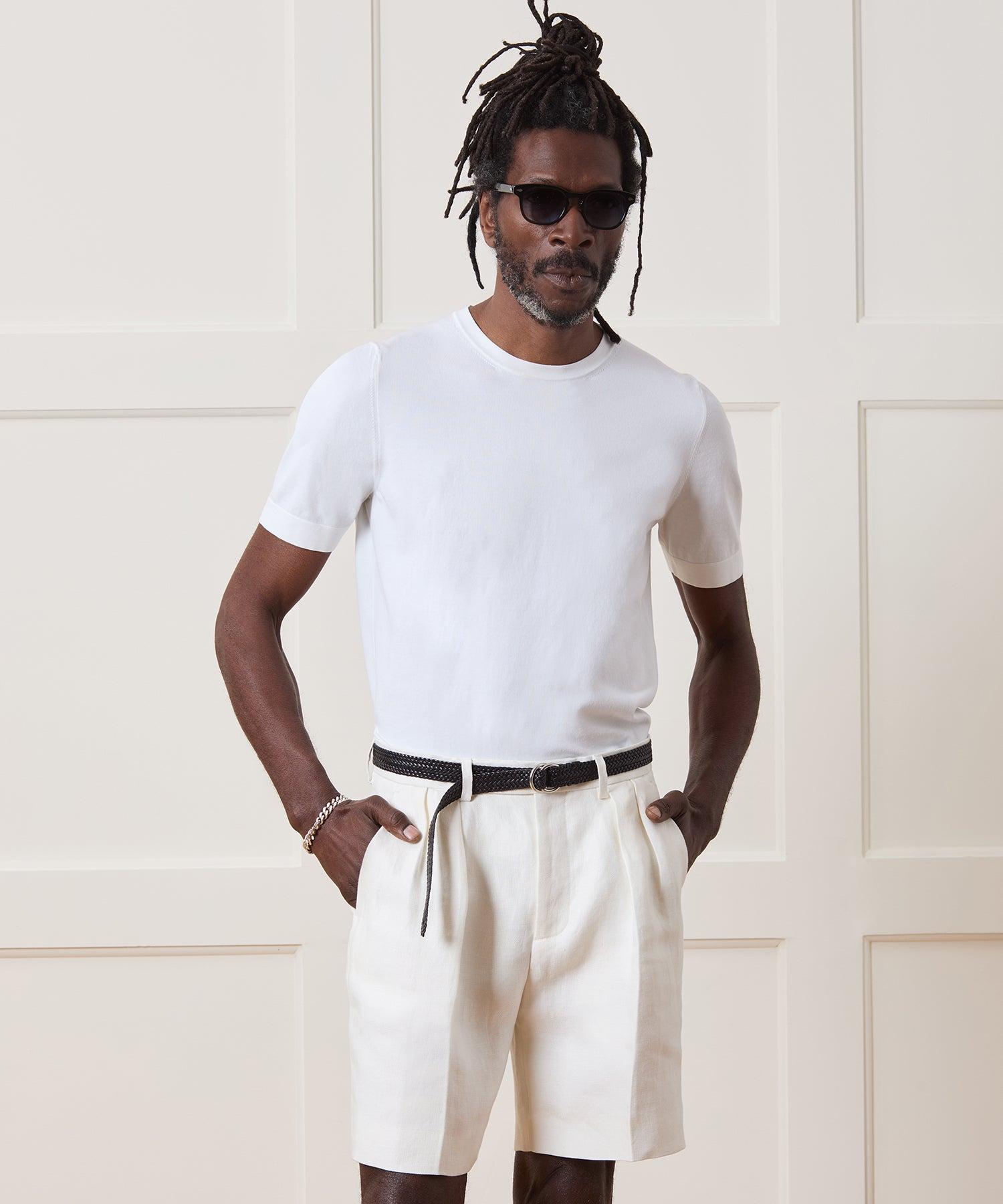 Italian Lightweight Sweater Tee Product Image