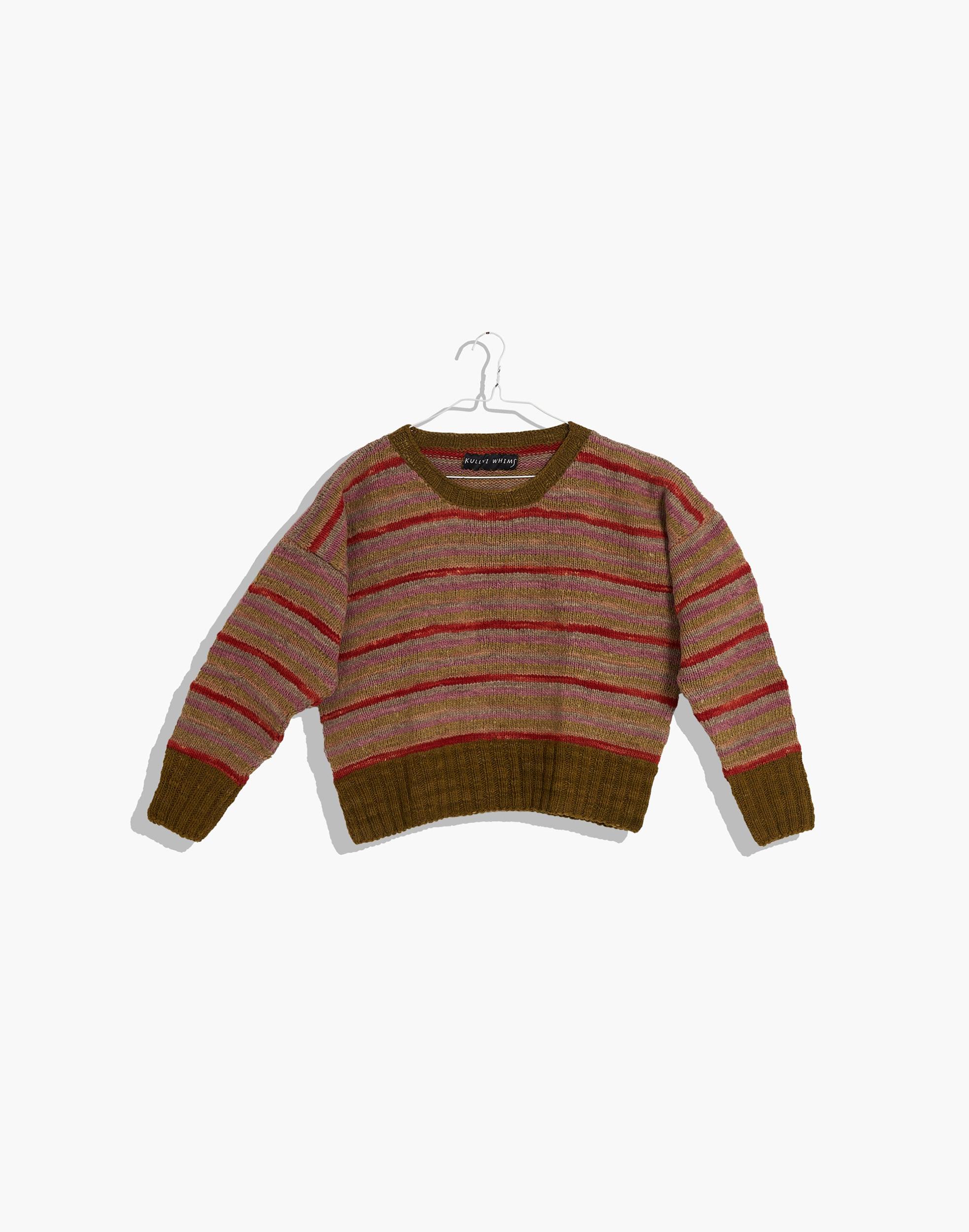 The Red-Striped Pull-Over Product Image