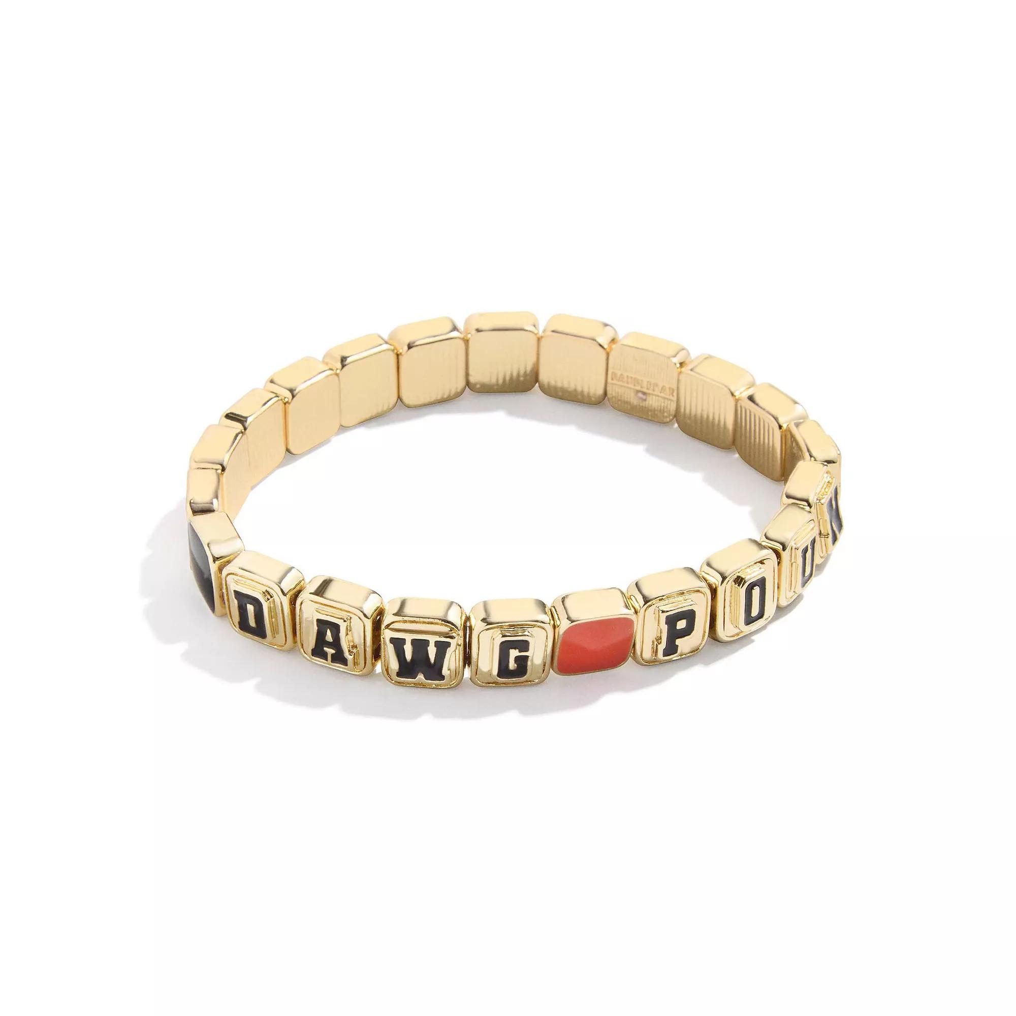WEAR by Erin Andrews x BaubleBar Cleveland Browns Tile Bracelet, Women's, Team Product Image