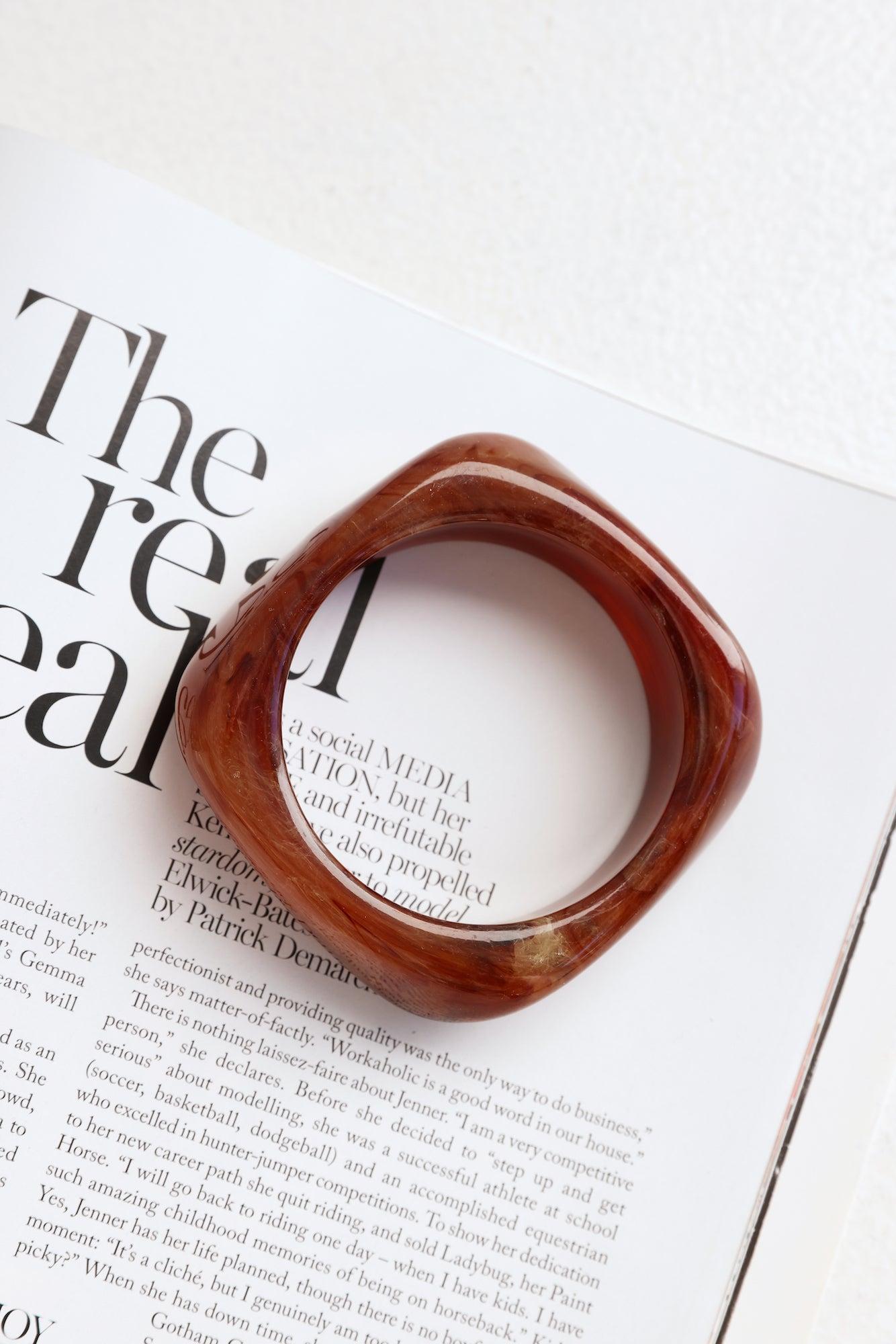 Precious Ruby Bangle Burgundy Product Image