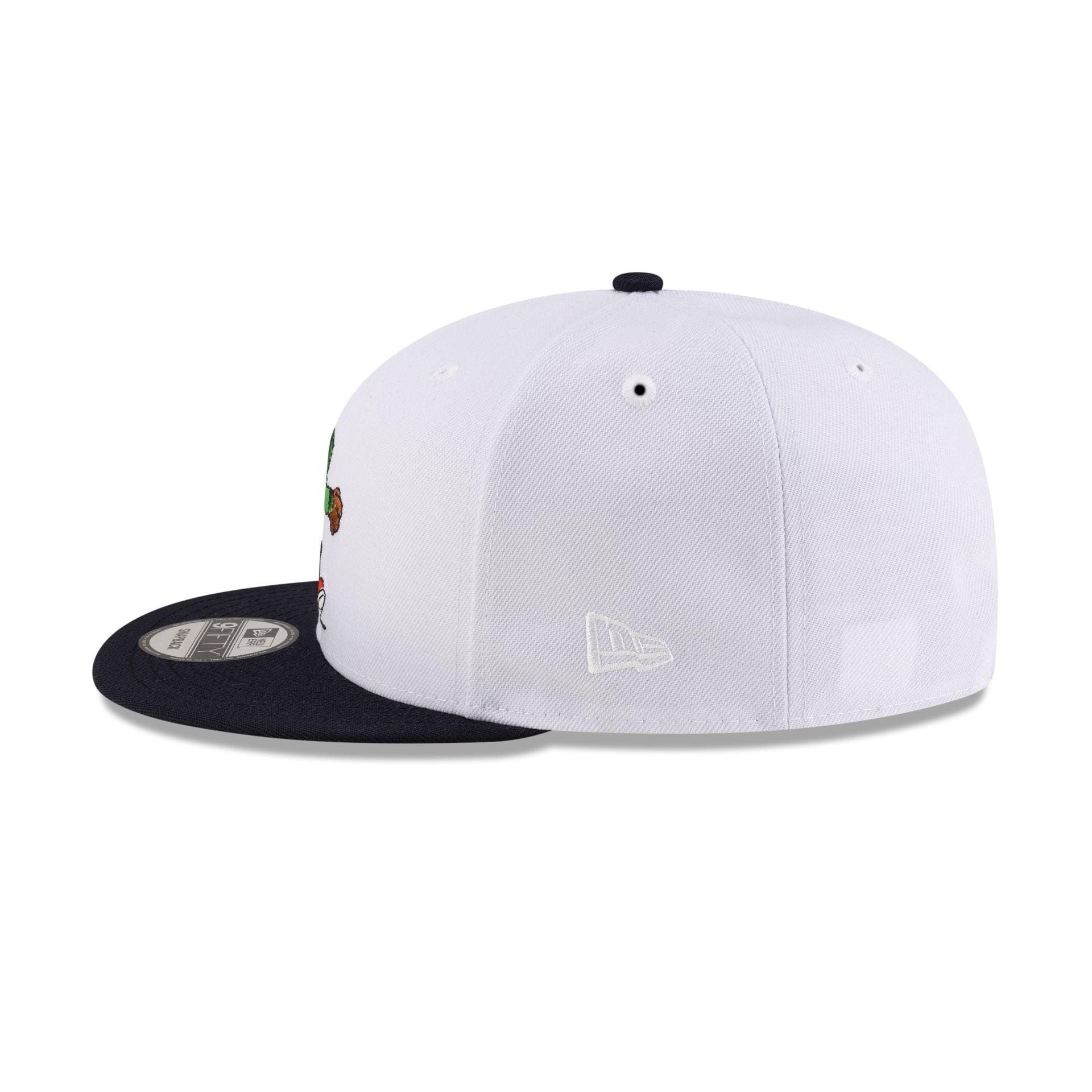 Boston Red Sox Mascot White 9FIFTY Snapback Hat Male Product Image