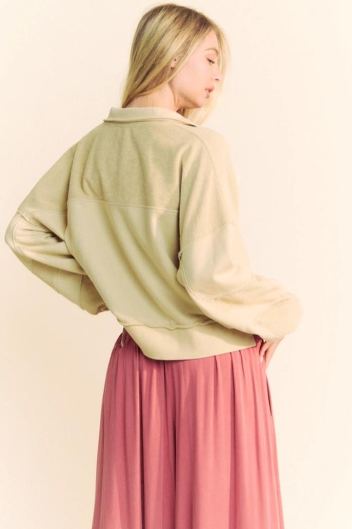 Eyelet Lace Up Top Product Image