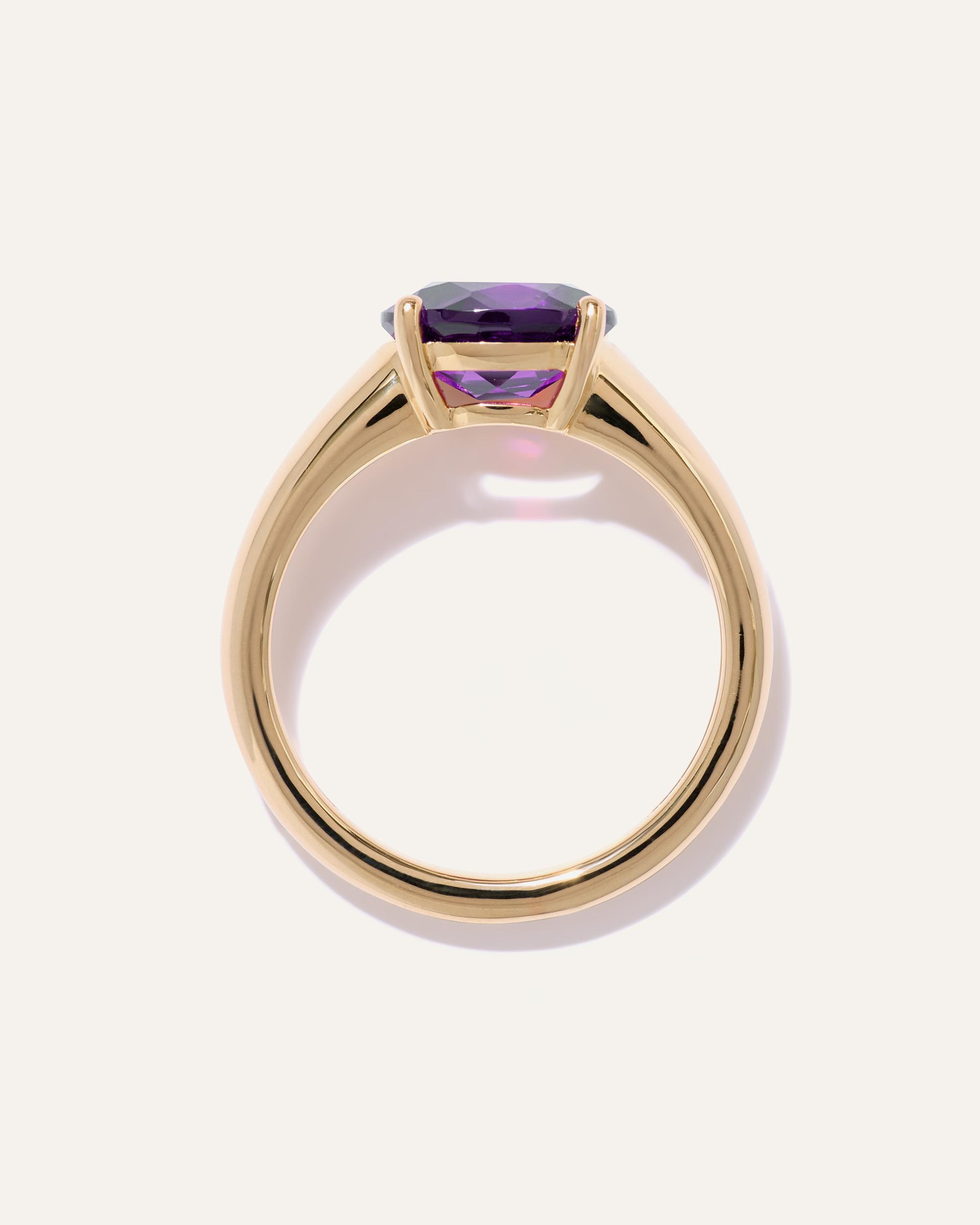 Quince | Women's 14K Gold Gemstone Vintage Inspired Ring Product Image