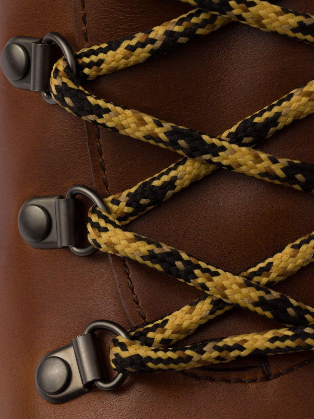 laced leather ankle boots Product Image