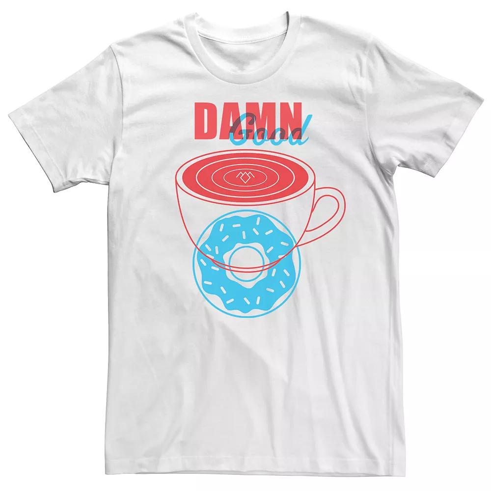 Men's Twin Peaks Donut Tee, Size: Medium, White Product Image
