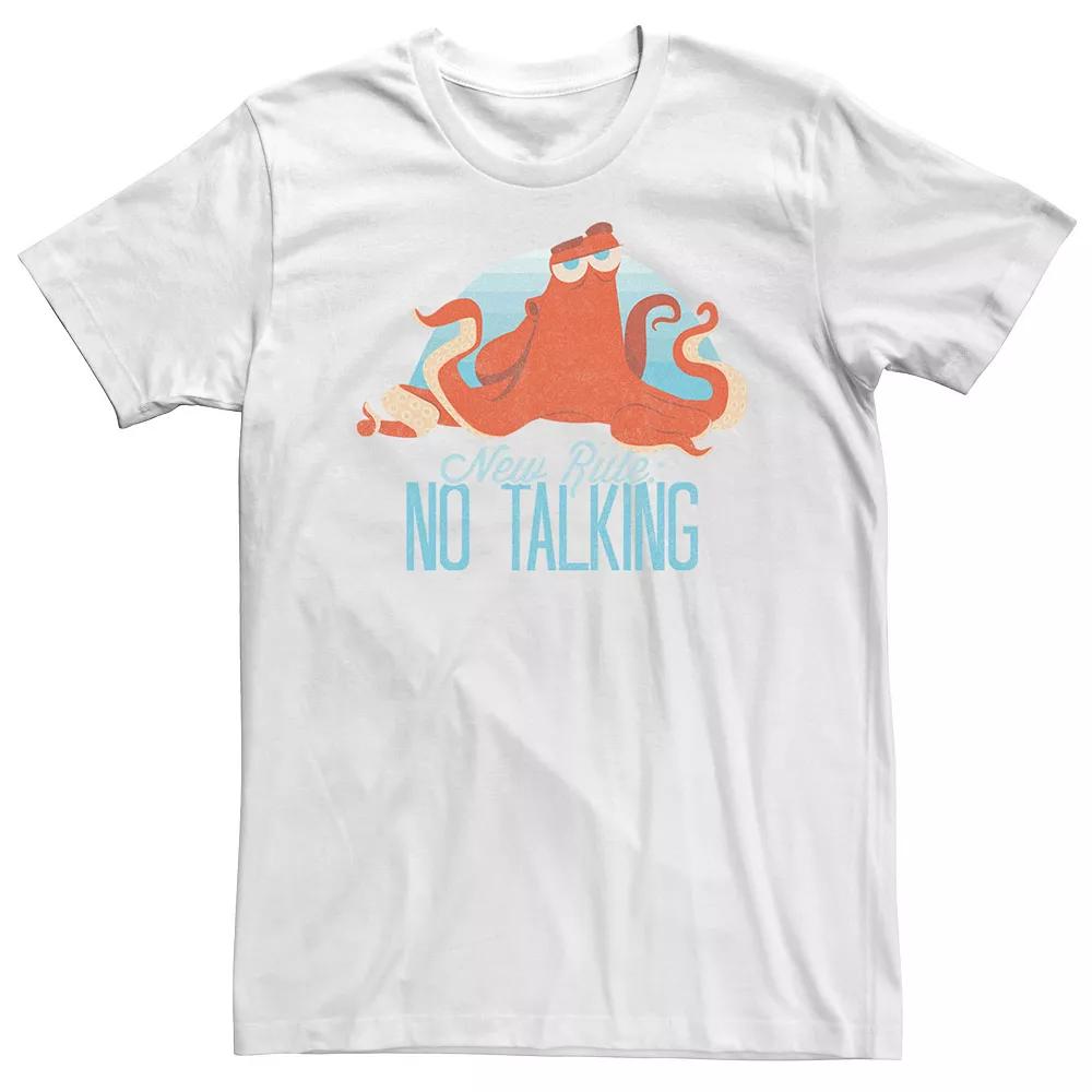Big & Tall Disney / Pixar Finding Dory Hank "New Rule No Talking" Tee, Men's,  Product Image