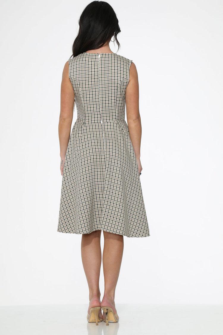 Gingham Swing Dress Product Image