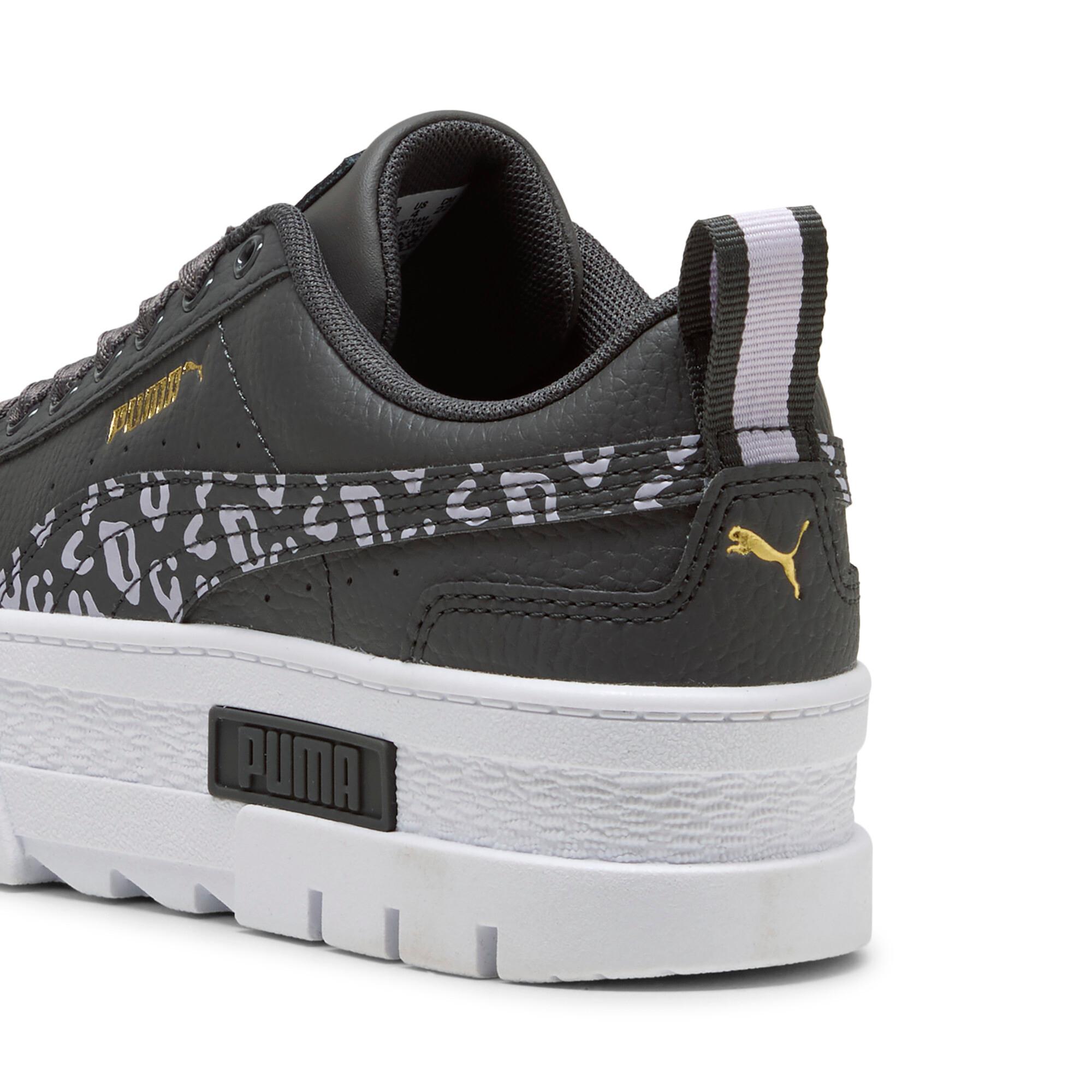 PUMA Mayze Wild Sneakers Big Kids in Grey Product Image