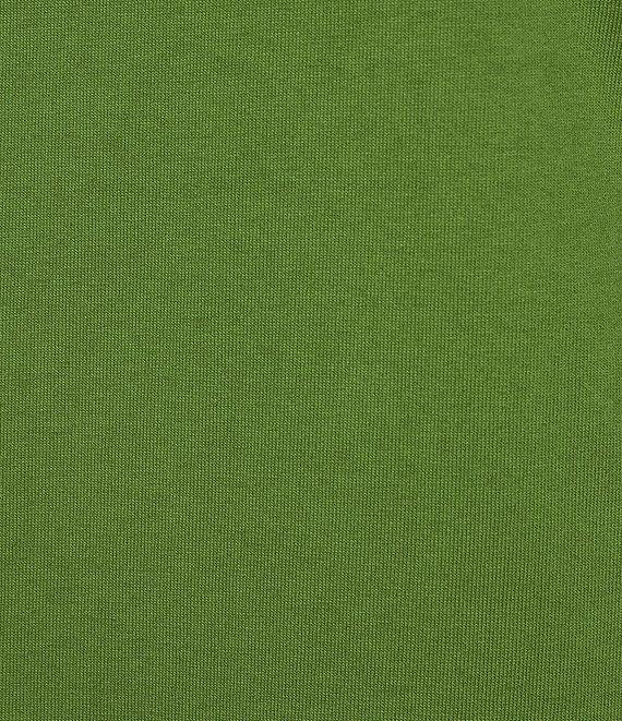 Bryn Walker Wesley Jersey Knit Crew Neck Short Sleeve A-Line Midi Dress Product Image