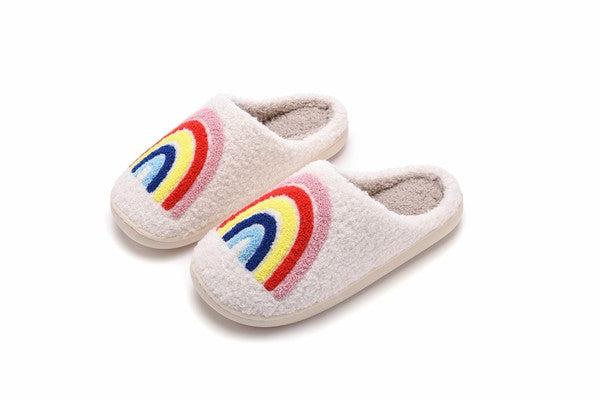 Rainbow Soft Plush Slipper Product Image
