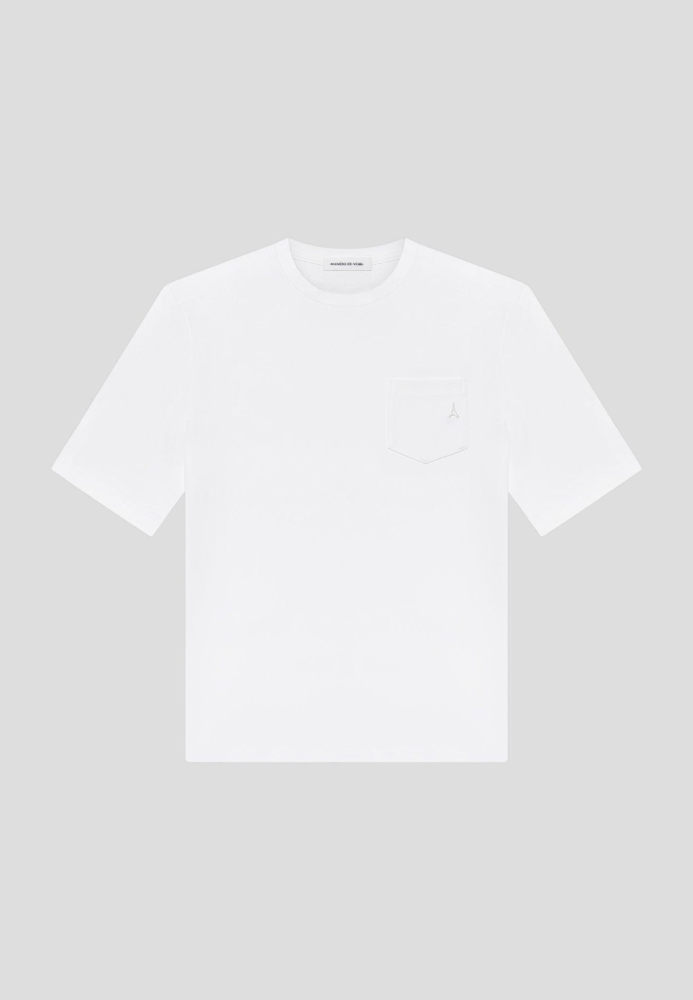 Antoine - Relaxed Fit T-Shirt - White Male Product Image