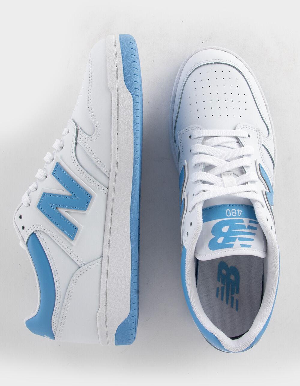 NEW BALANCE 480 Shoes - WHITE/BLUE Product Image