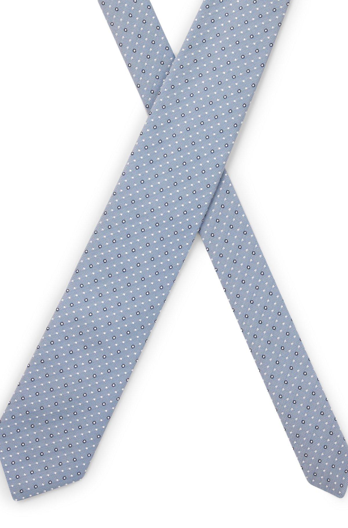 Dot-motif tie in a silk blend Product Image