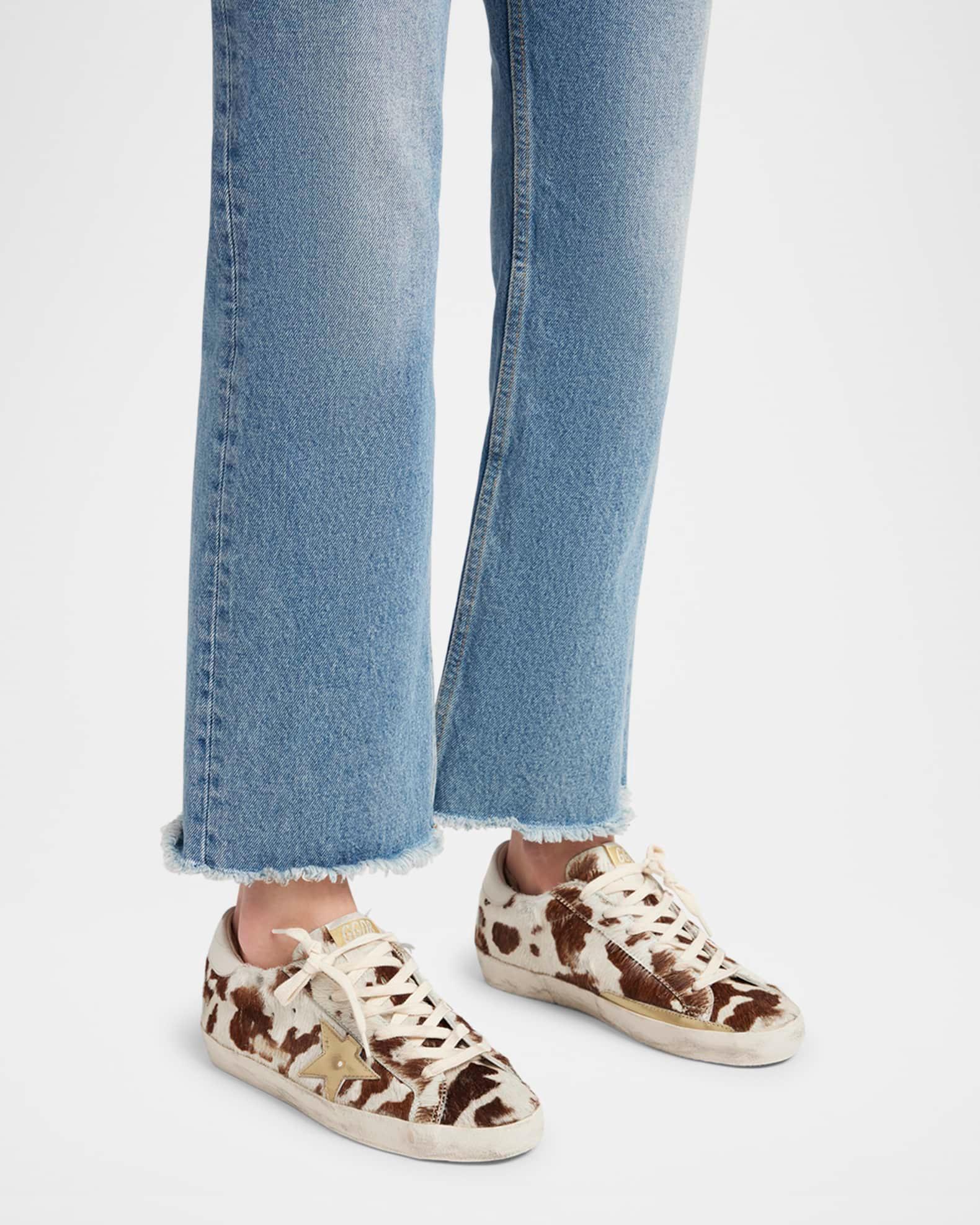 Superstar Cow Horsy Low-Top Sneakers Product Image