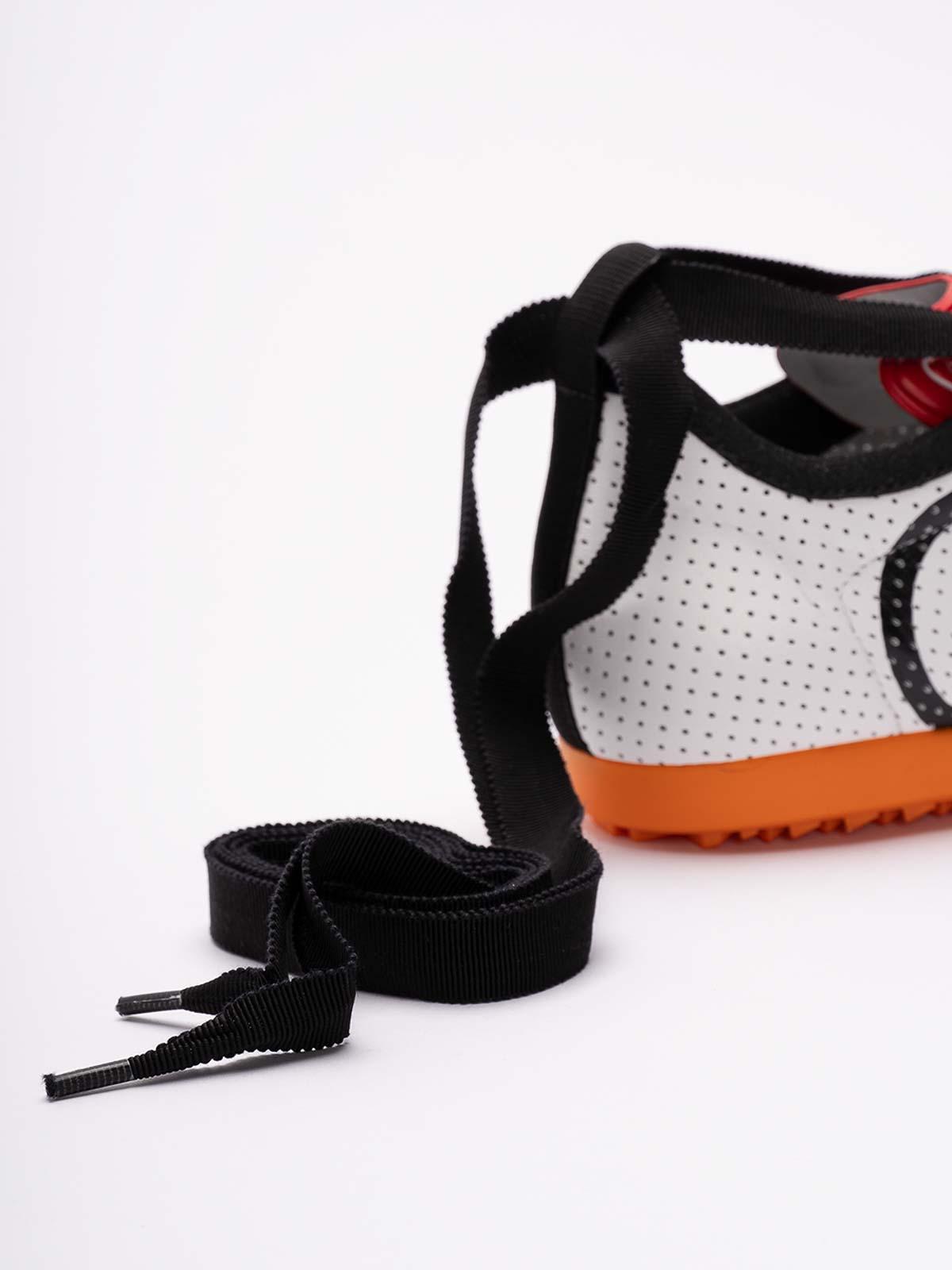 VALENTINO GARAVANI Chromathon Low-top Sneakers In Perforated Leather In Multi Product Image