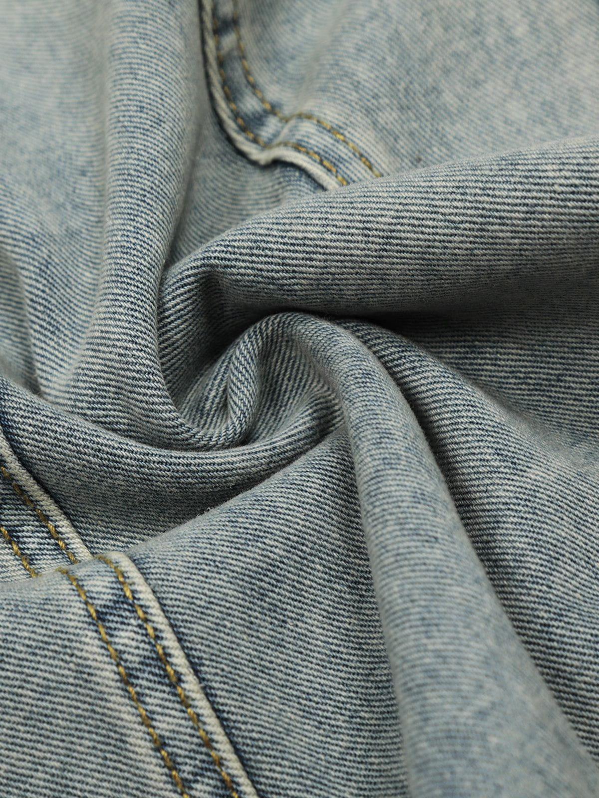 Aelfric Eden Rope Washed Baaggy Barrel Jeans Product Image