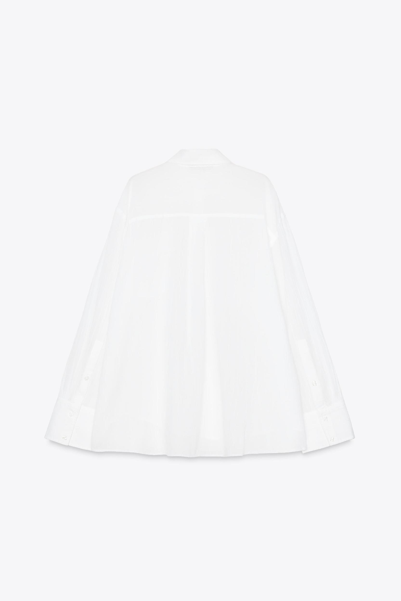 OVERSIZED GAUZE SHIRT Product Image