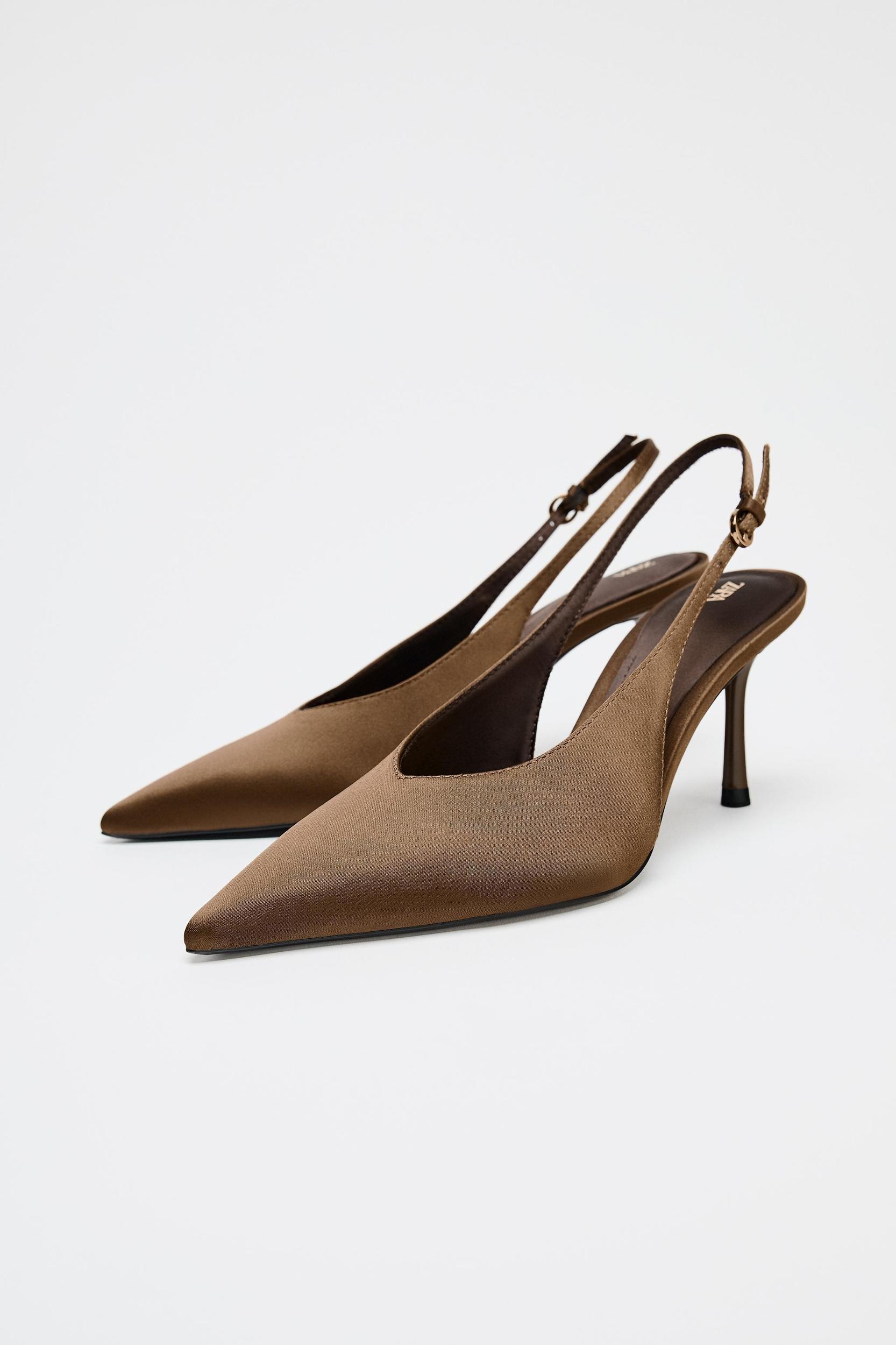 SATIN FINISH HEELS Product Image