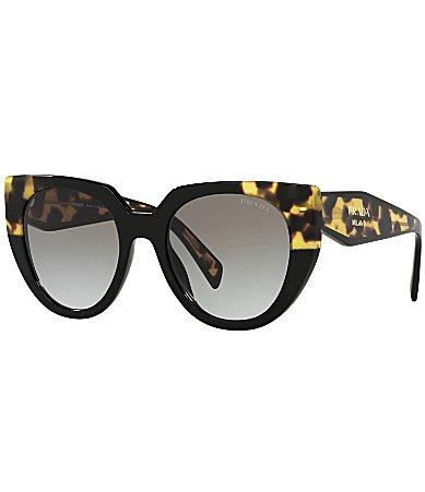Prada Womens PR 14WS 52mm Tortoise Cat Eye Sunglasses Product Image