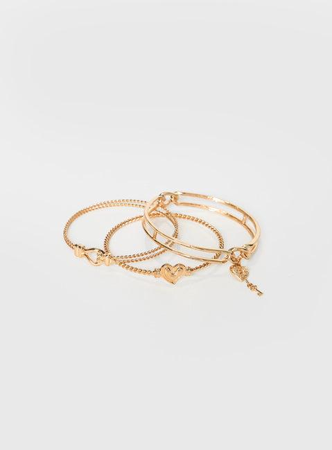 Break My Soul Bracelet Pack Gold Product Image
