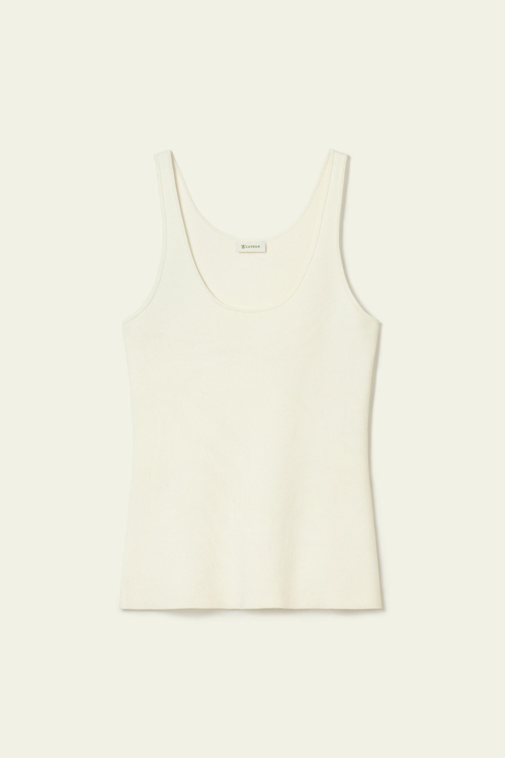 Milano Knit Silk Viscose Tank Top Product Image