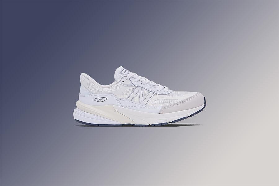 Made In Usa 990v6 - White/Sea Salt Male Product Image