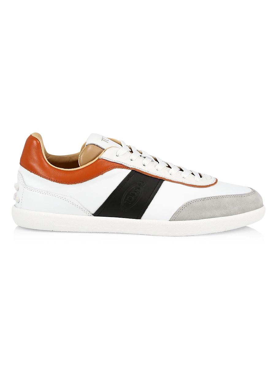 Tods Mens Multi Cassetta Lace Up Sneakers Product Image