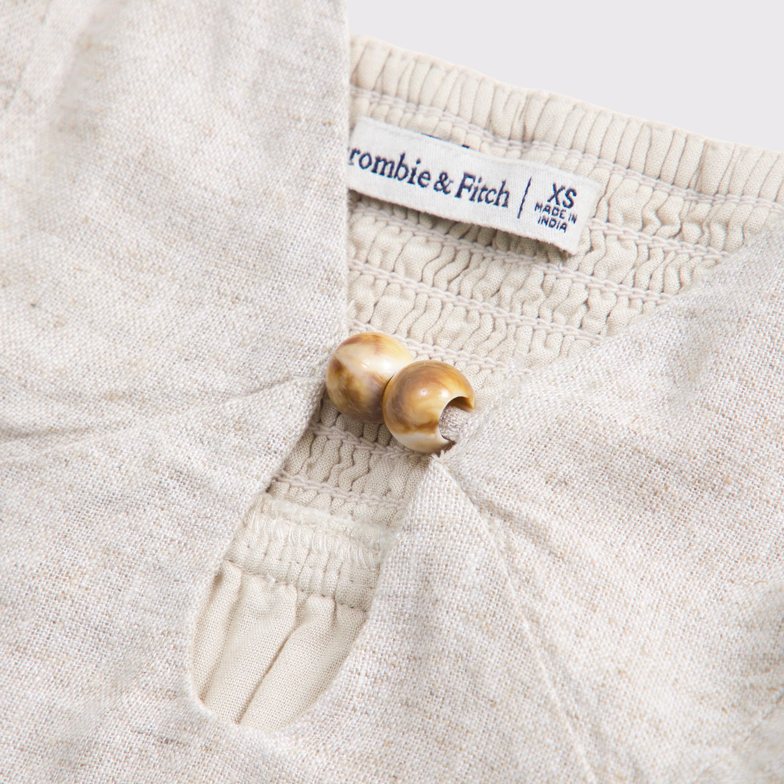 Linen-Blend Beaded Cami Product Image