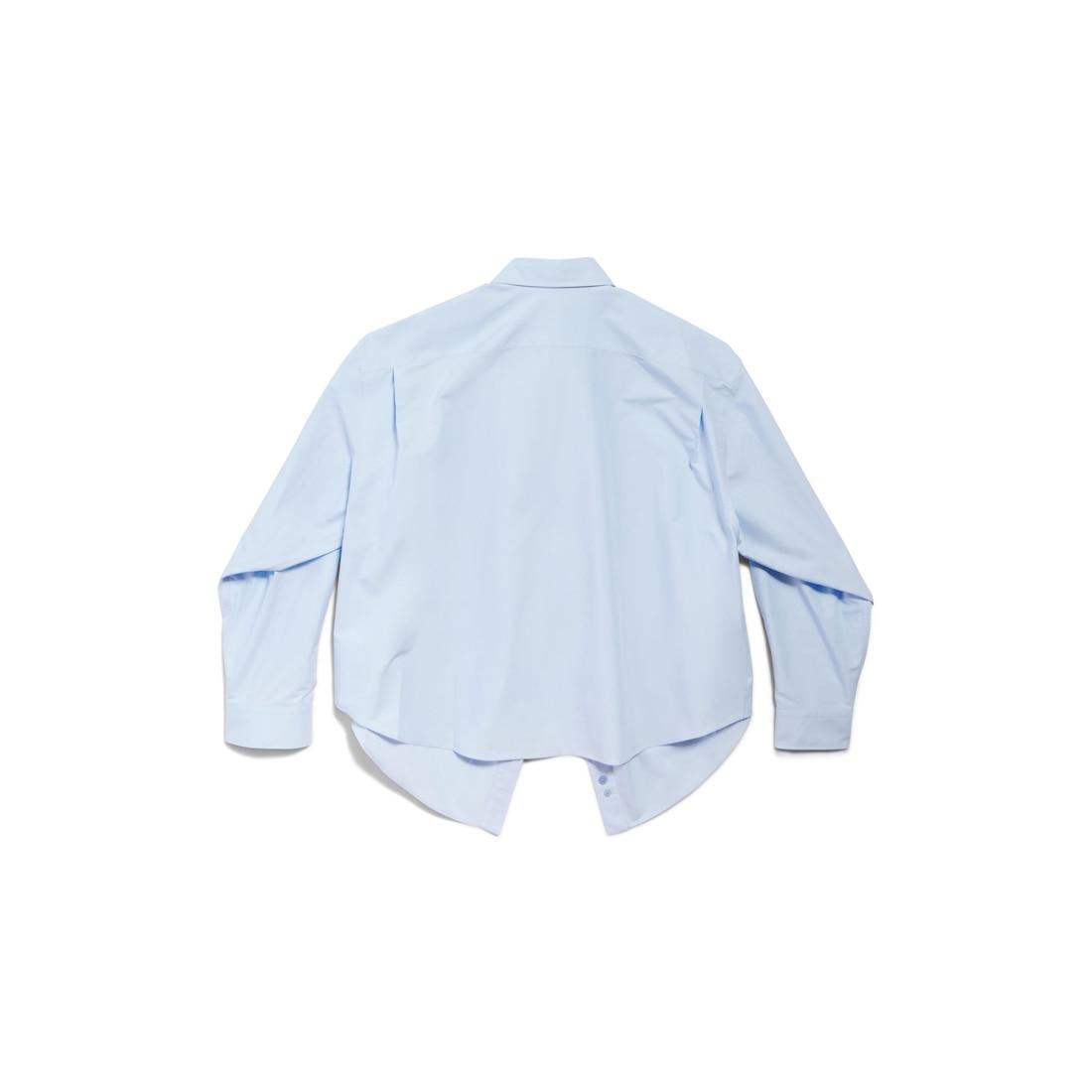 Women's Swing Shirt in Light Blue Product Image