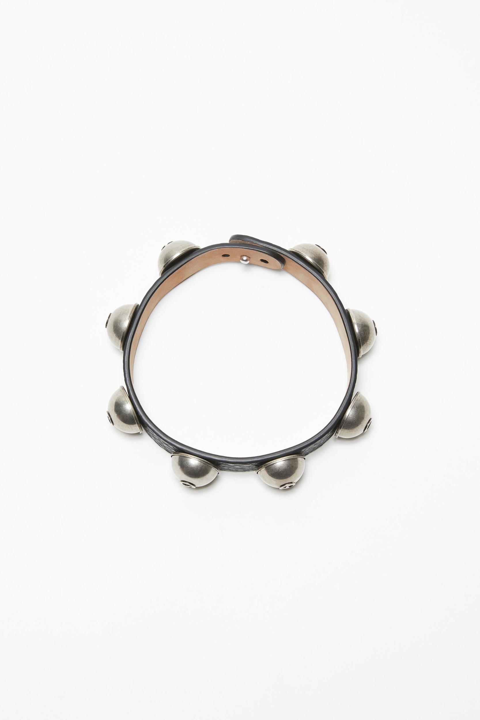 Leather stud necklace Product Image