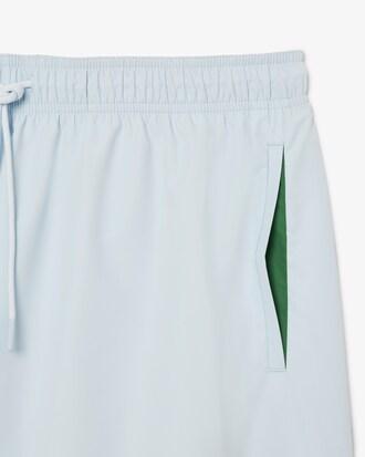 Mid Length Monochrome Swim Trunks Product Image