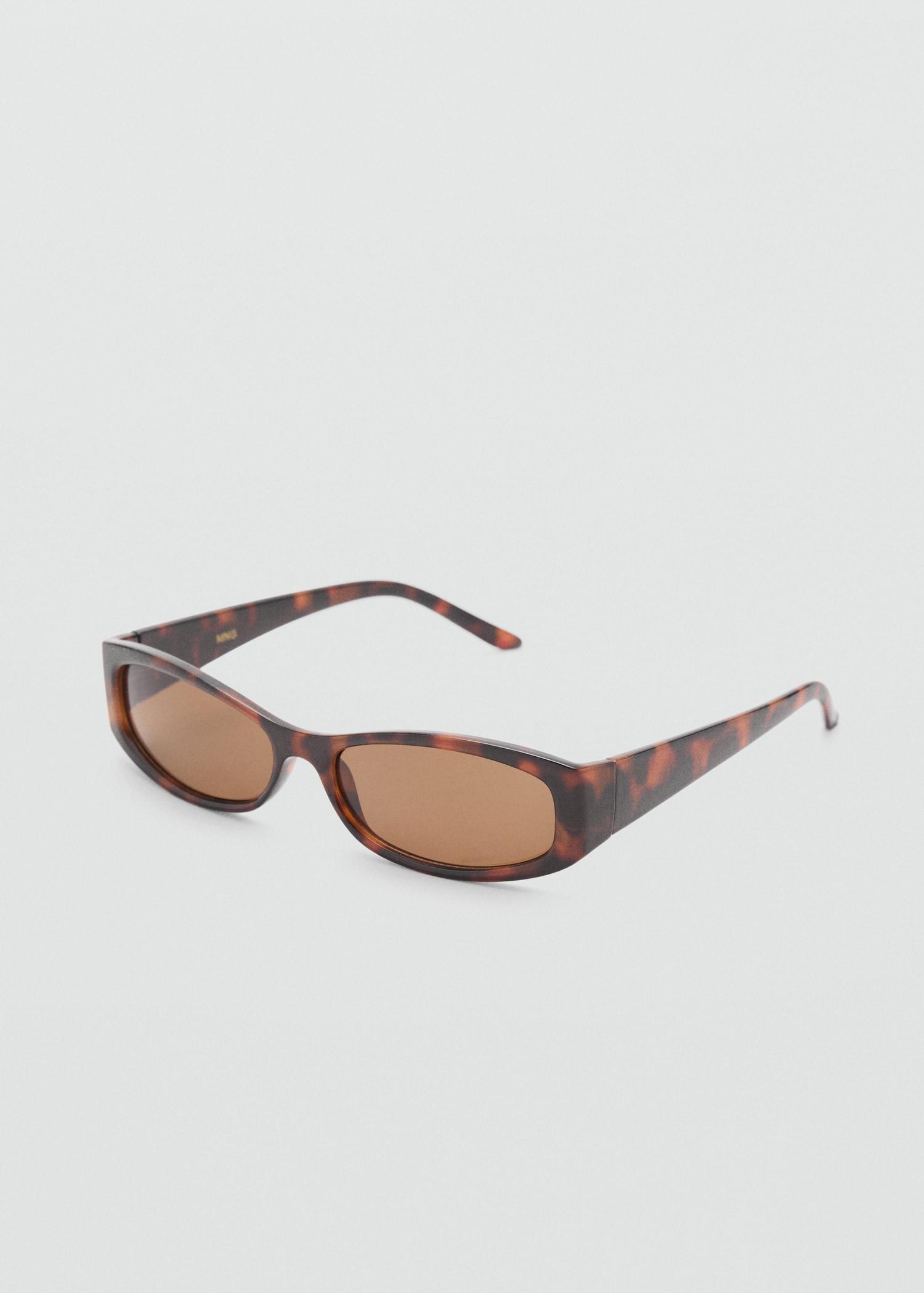 Rectangular-frame sunglasses - Women | MANGO USA Product Image
