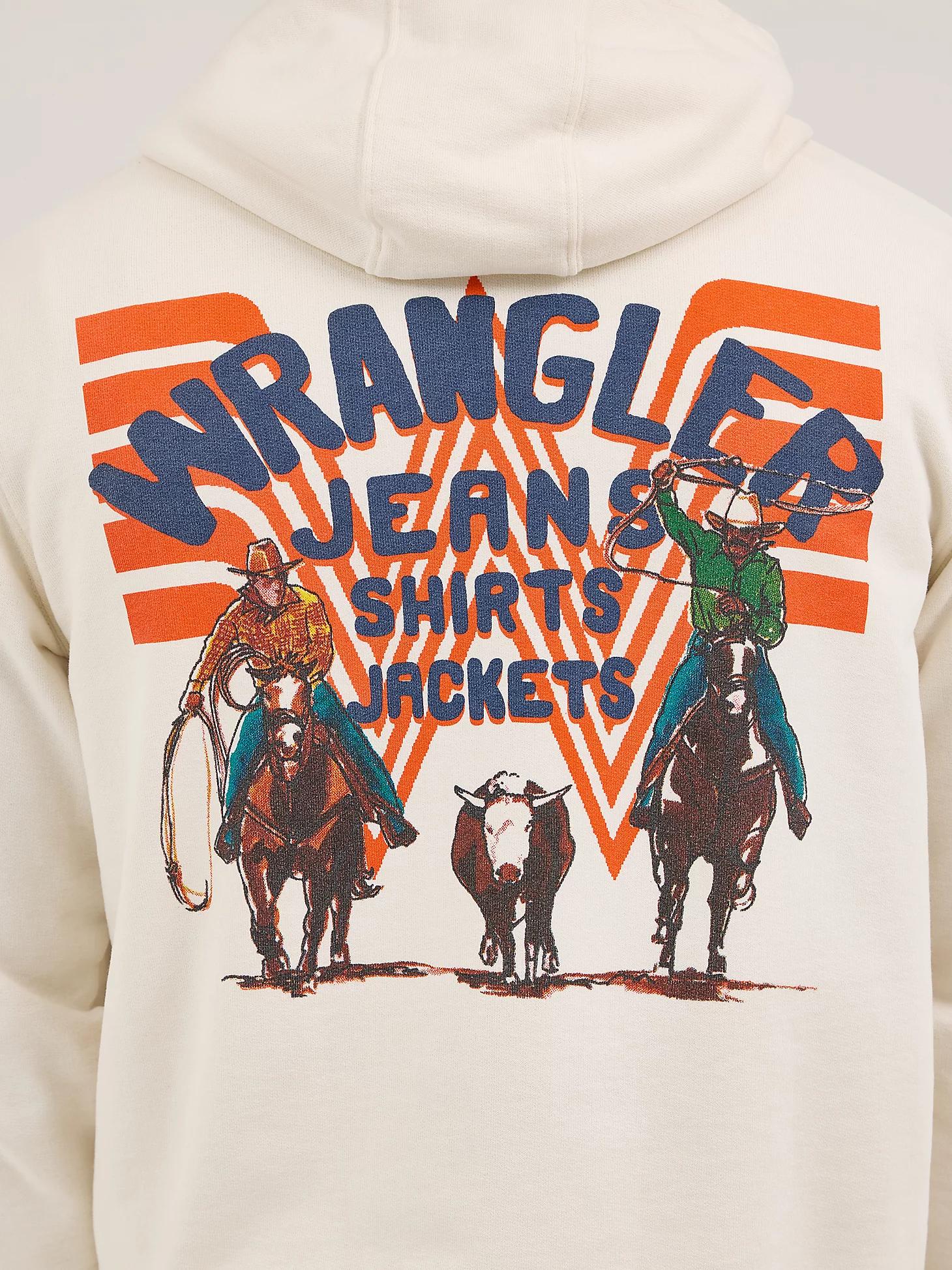 Wrangler x Whataburger Men's Hoodie in Marshmallow Product Image