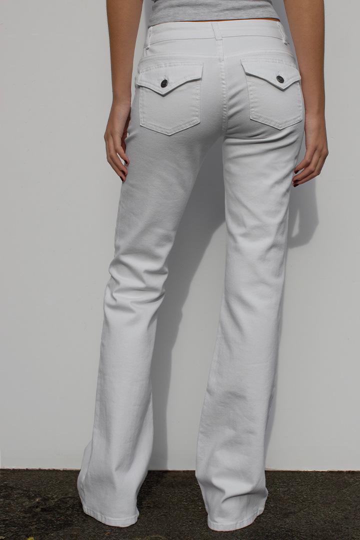 Jeans flare low waist Product Image